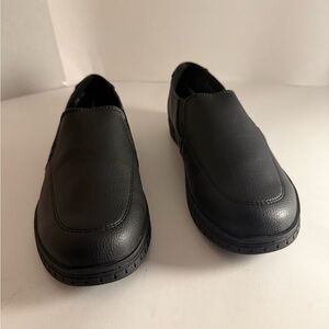 Easy Street Oriel Black Pebbled Slip On New Women's Loafers Size 9